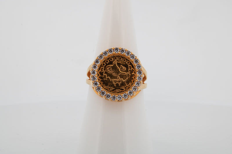 21k Dubai Gold Ring