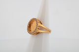 21k Dubai Gold Ring