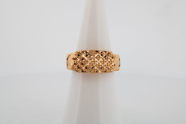 21k Dubai Gold RIng