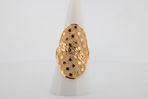 21k Dubai Gold Ring