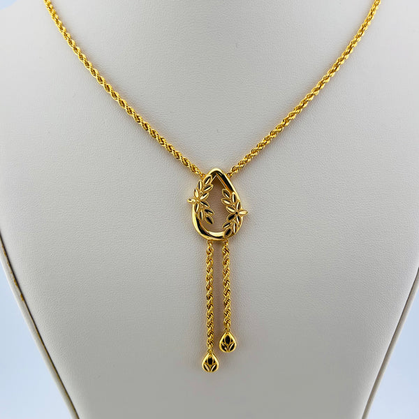 Modern Leaf Necklace