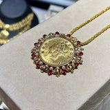 1904 $20 Dollar Gold Coin Charm Jewelry with Frame