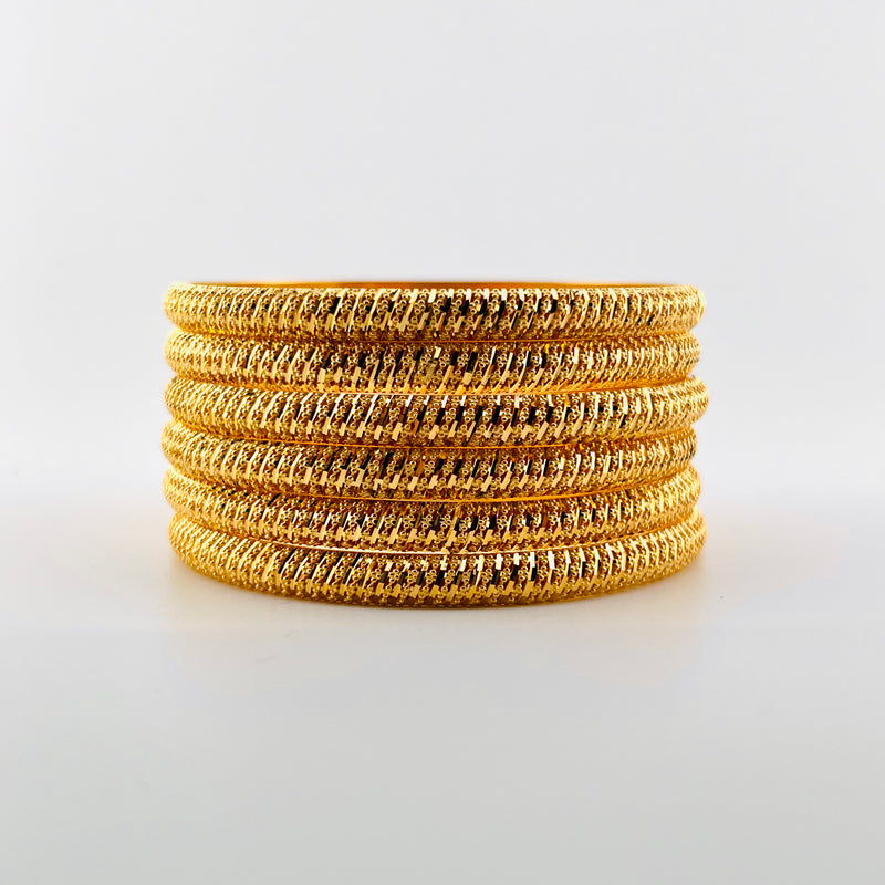 21k Dubai Gold Bangles