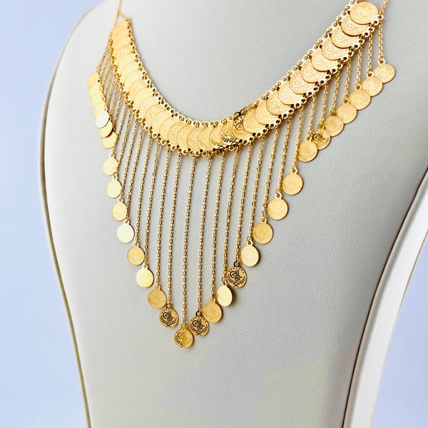 Modern Gold Necklace