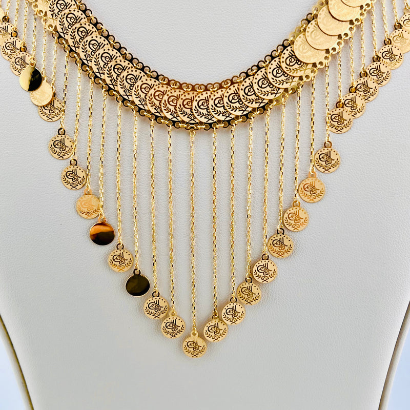 Modern Gold Necklace