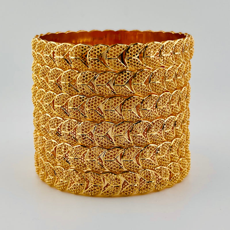 21k Dubai Gold Bangles