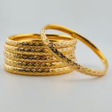 21k Dubai Gold Bangles