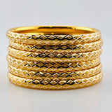 21k Dubai Gold Bangles