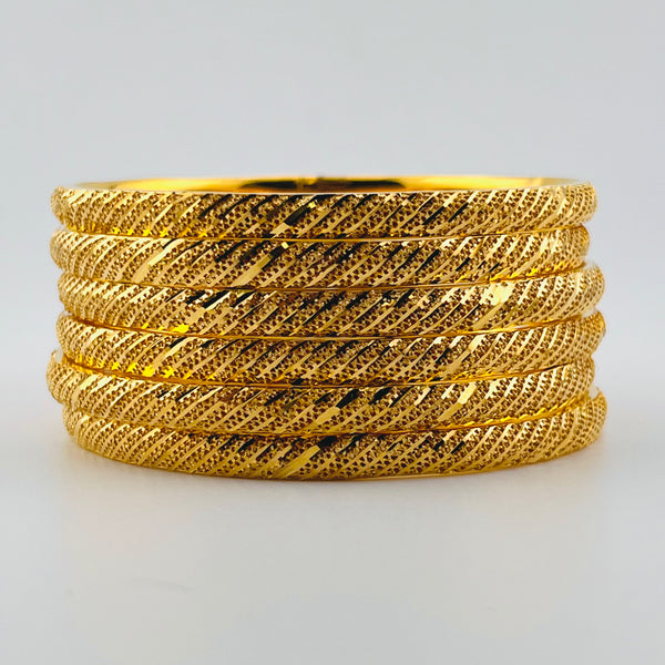 21k Dubai Gold Bangles