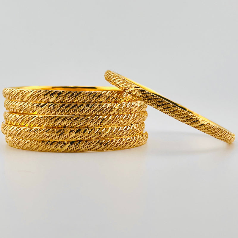 21k Dubai Gold Bangles