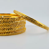 21k Dubai Gold Bangles