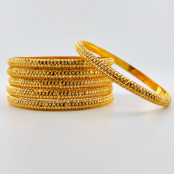 21k Dubai Gold Bangles