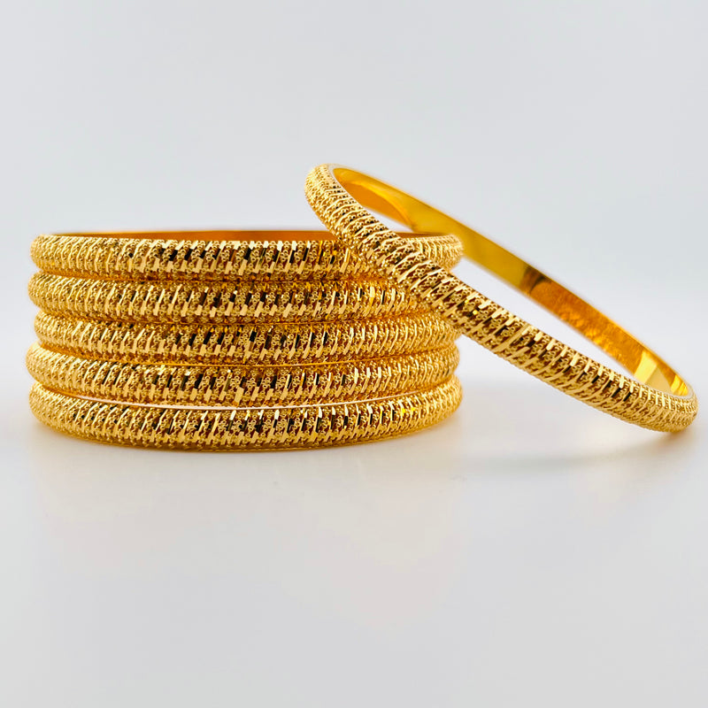 21k Dubai Gold Bangles