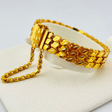 21k Dubai Gold Bracelet