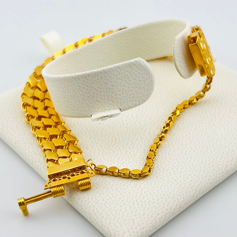 21k Dubai Gold Bracelet