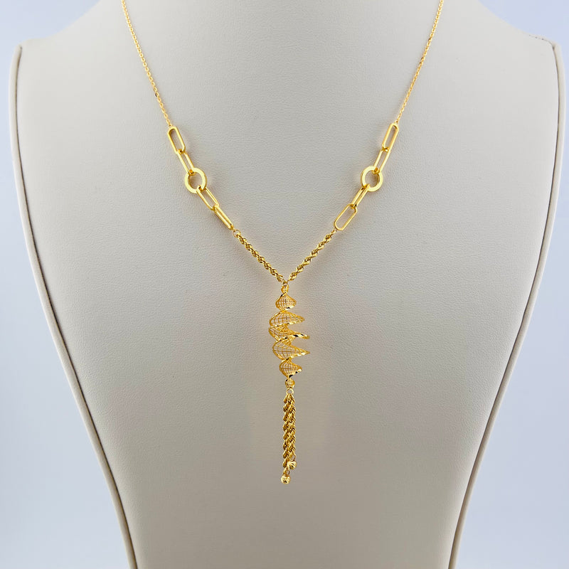 Gold Necklace Set