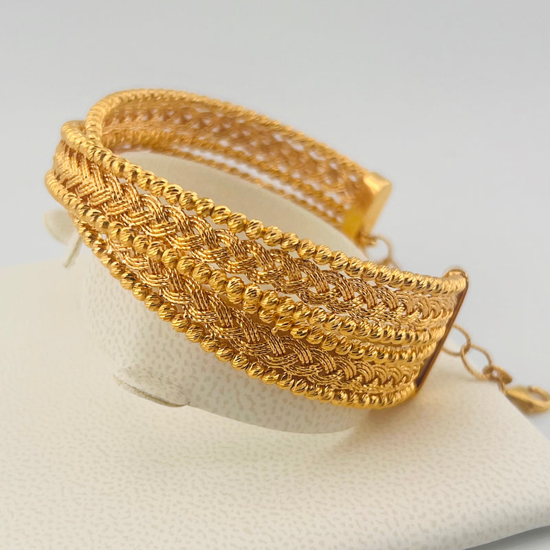 21k Dubai Gold Bracelet