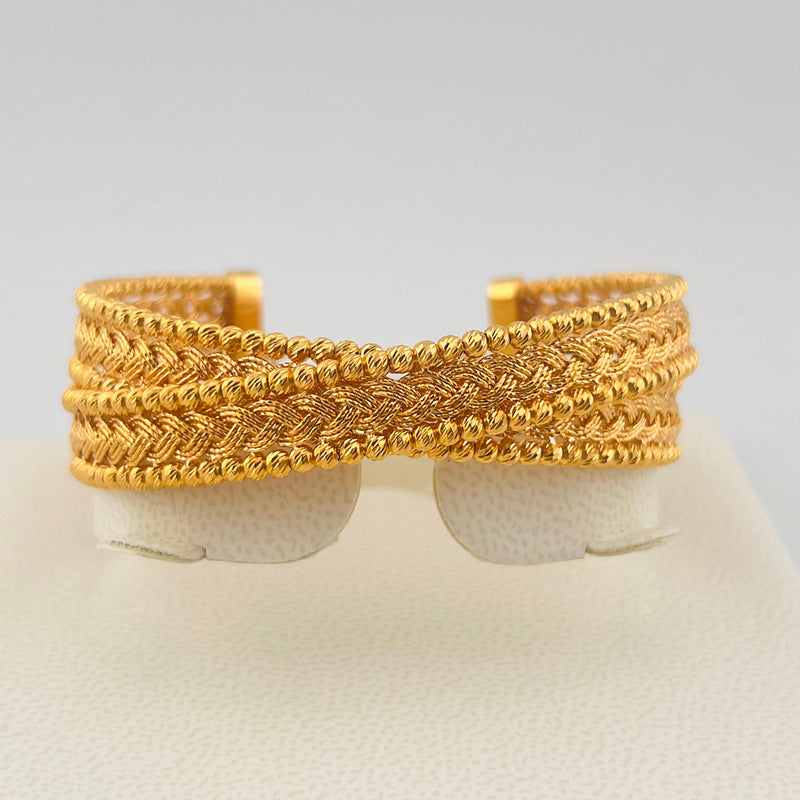 21k Dubai Gold Bracelet