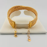 21k Dubai Gold Bracelet