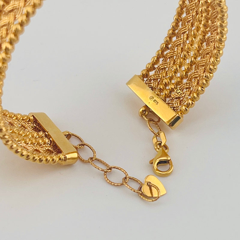 21k Dubai Gold Bracelet