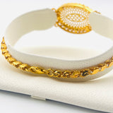 21k Dubai Gold Bracelet