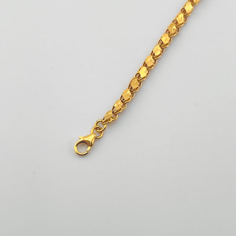 21k Dubai Gold Bracelet