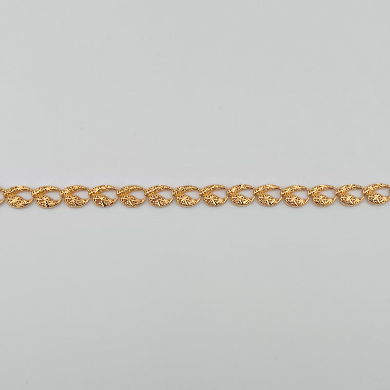 21k Dubai Gold Bracelet