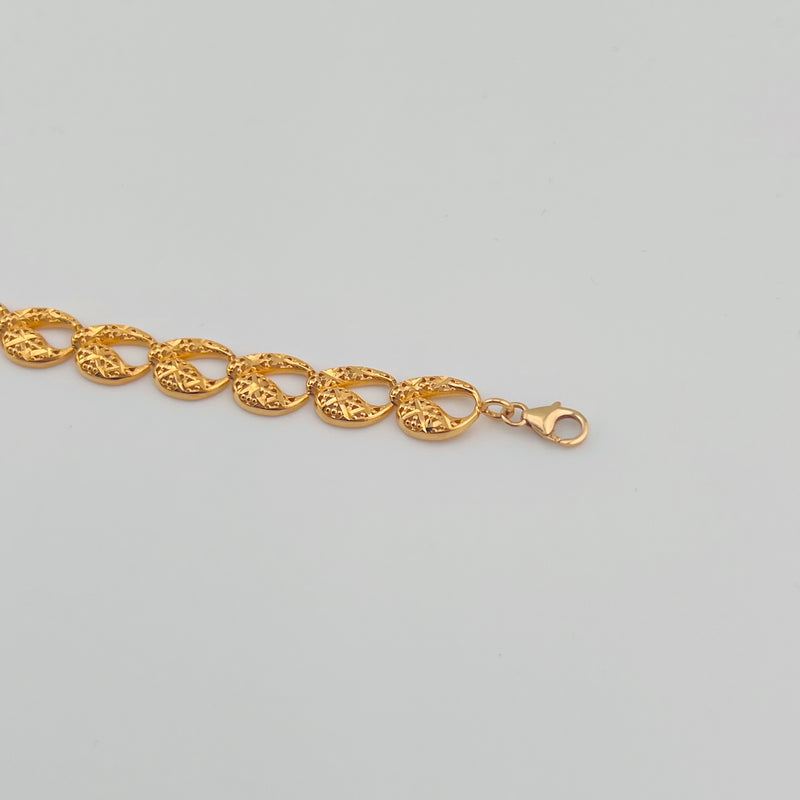 21k Dubai Gold Bracelet