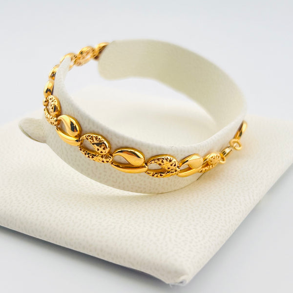 21k Dubai Gold Bracelet