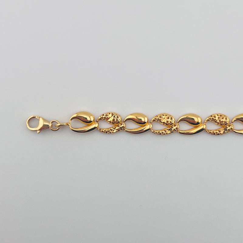 21k Dubai Gold Bracelet