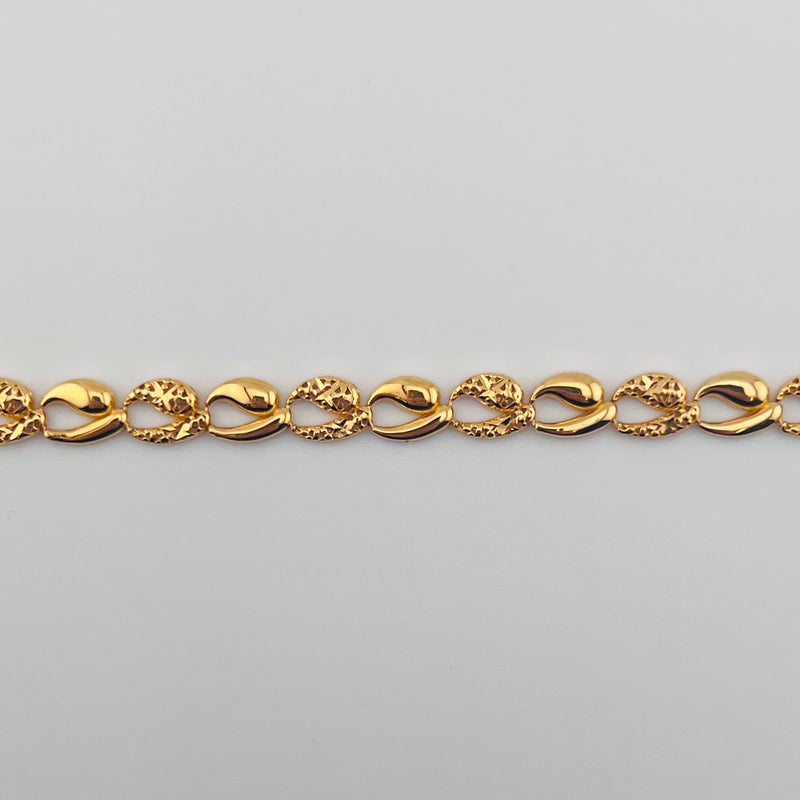 21k Dubai Gold Bracelet