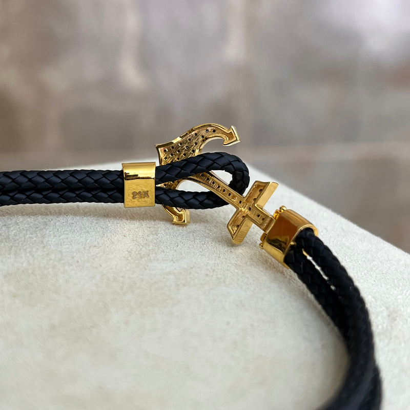 Men's DUBAI Gold Bracelet