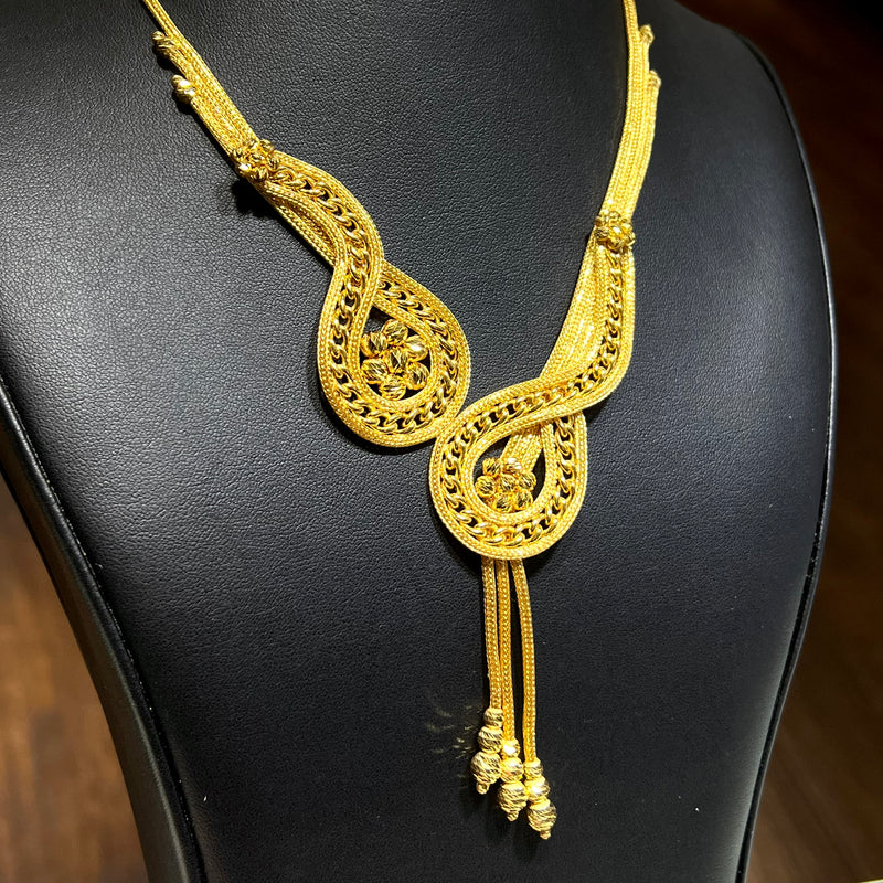 DUBAI Gold Necklace Set