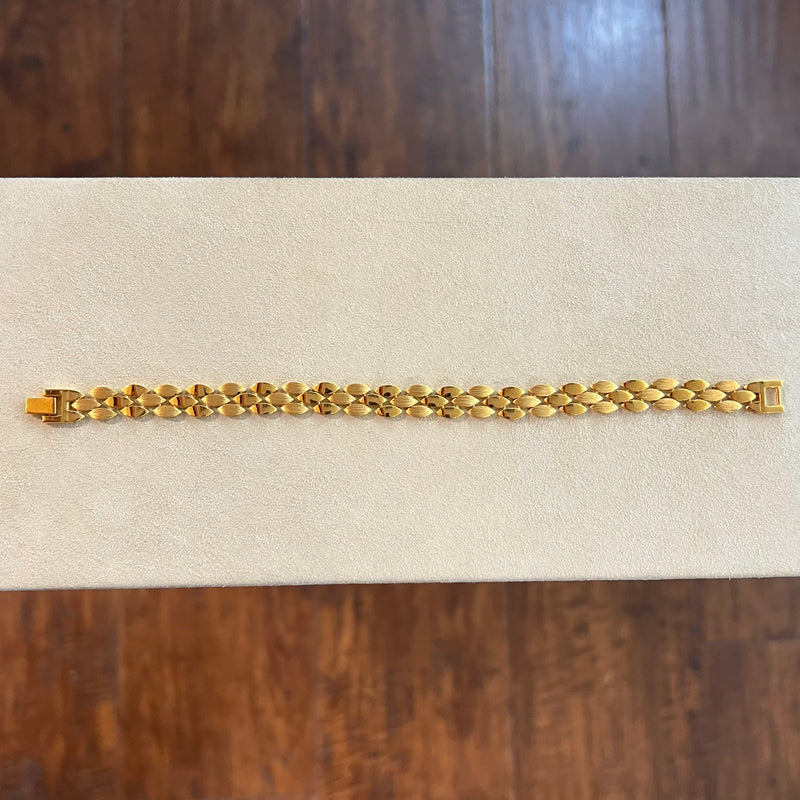 21KT CUSTOM BRACELET