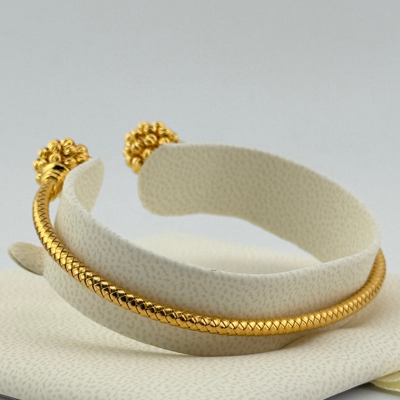 HIMO Dubai 21k Gold Cuff