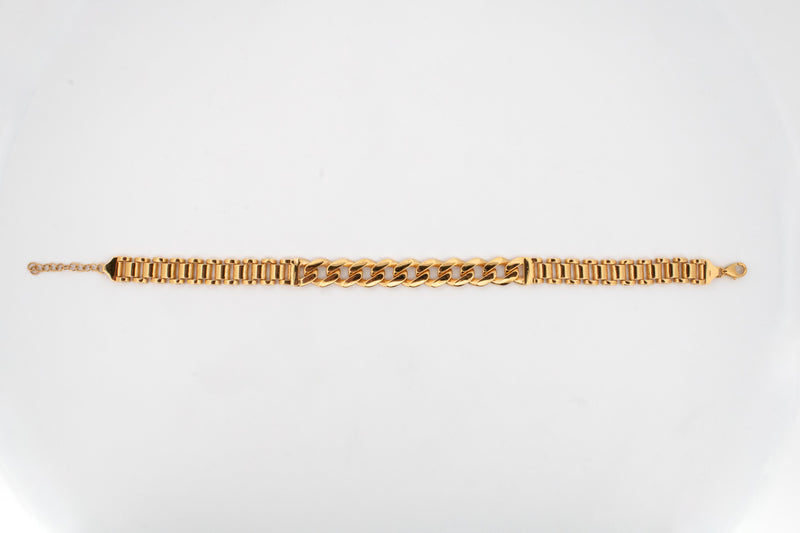 21k Dubai Gold Bracelet