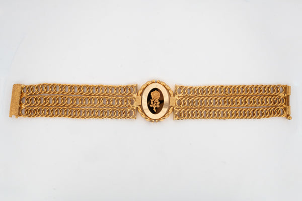 21k Dubai Gold Bracelet