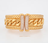 HIMO Dubai 21k Gold Cuff