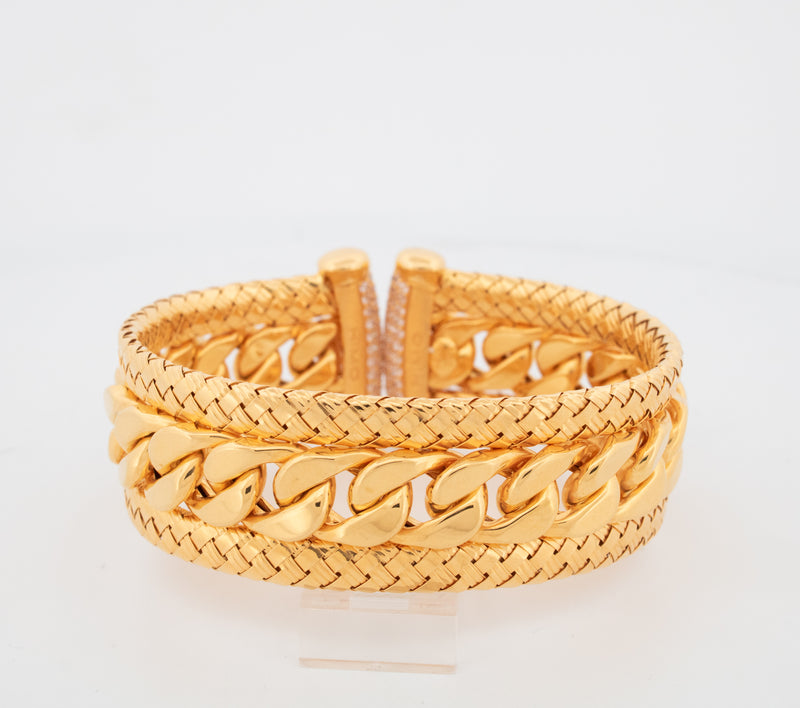 HIMO Dubai 21k Gold Cuff