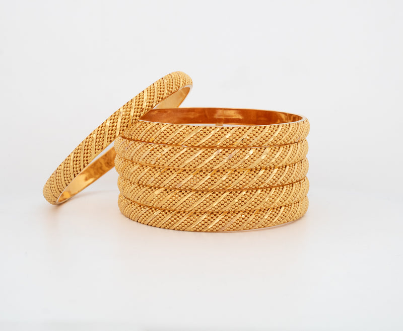 21k Dubai Gold bangles