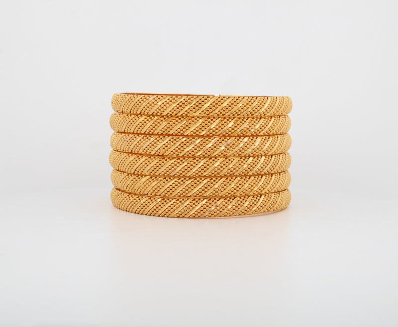 21k Dubai Gold bangles