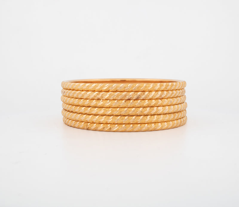 21K Dubai Gold Bangles