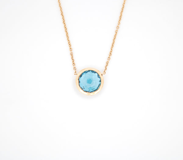 Blue Topaz Necklace