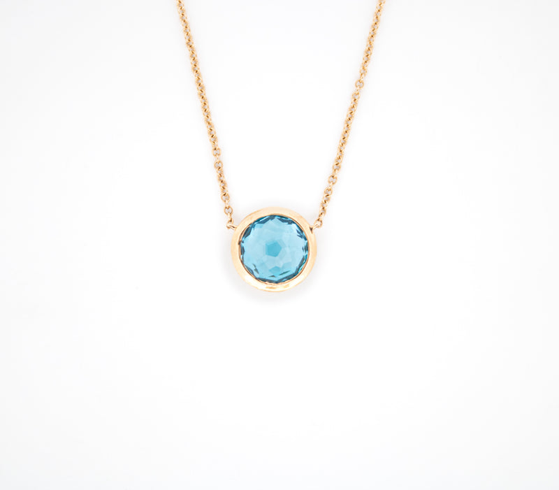 Blue Topaz Necklace