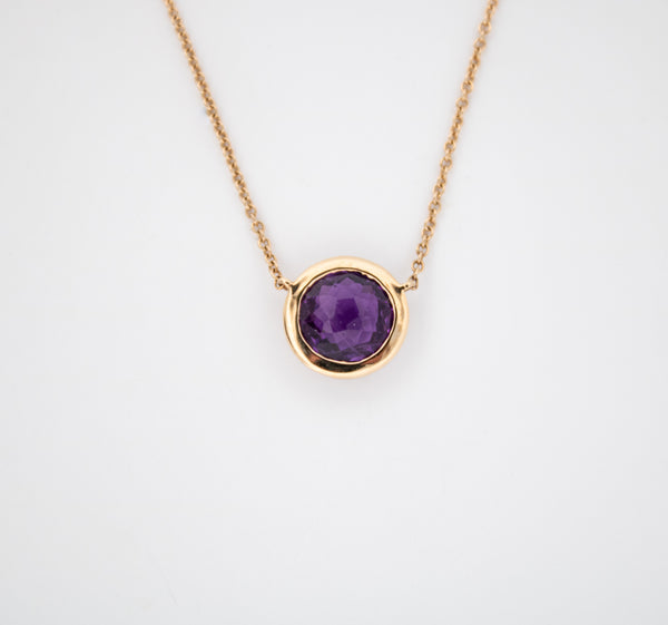 Amethyst Stone Necklace