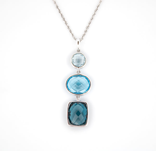 Blue Topaz Necklace