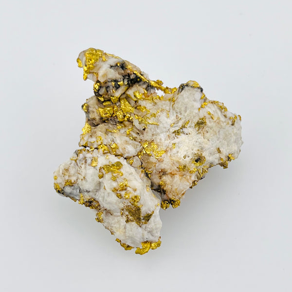 Natural Gold Bearing Quartz