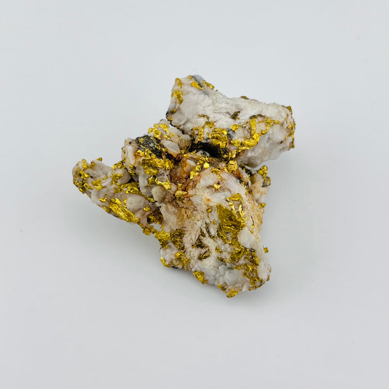 Natural Gold Bearing Quartz