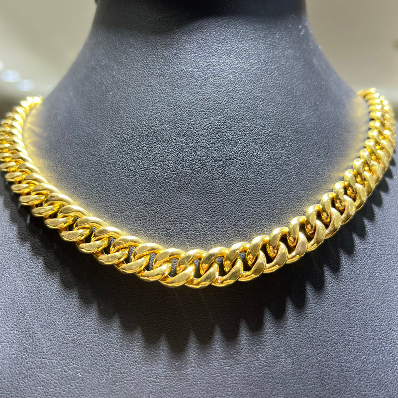 21KT MAIMI CUBAN LINK