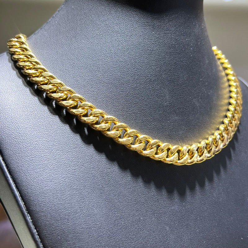 21KT MAIMI CUBAN LINK